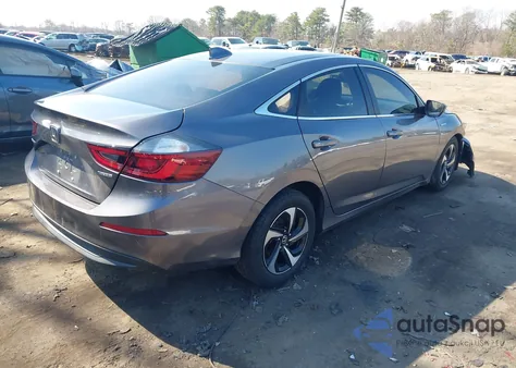 2021 Honda Insight Ex из США, поврежденный, VIN 19XZE4F58ME006080